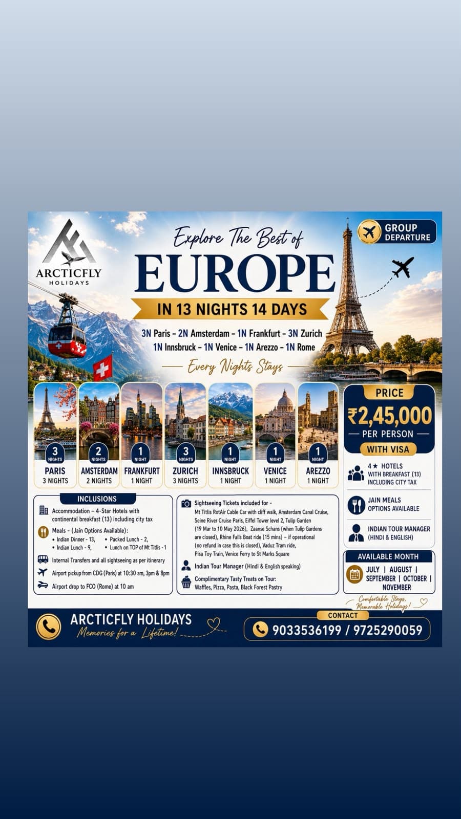 Europe tour